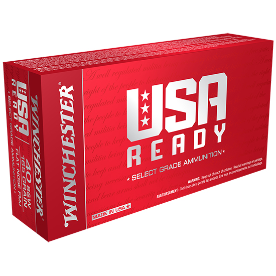 WIN READY 40SW 165GR FMJ 50/10 - Sale